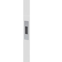 Mardeco  "M" series end pull (each) Box Pack  Overall: 92Hx26W Opening: 38Hx18W Overall depth 12mm Face depth 2mm in Polished Chrome