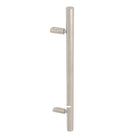 1/2 Set D/Fix 1100x25 900cen in Satin Stainless