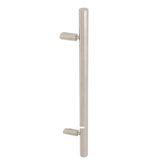 1/2 Set D/Fix 1100x25 900cen in Satin Stainless