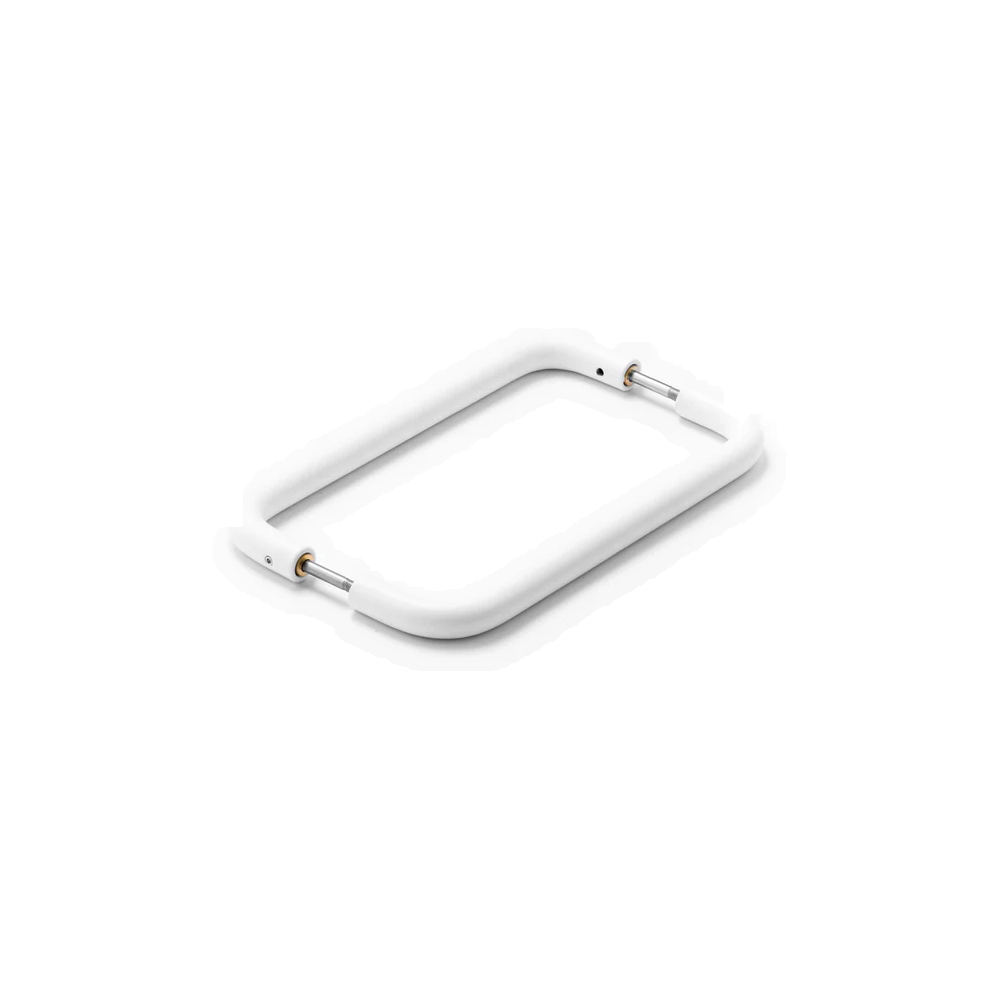 Stream 200mm Entrance Pull 316 Grade SS - Matt White - Back-to-Back in Matt White