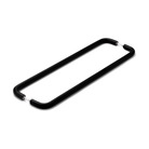 Stream 400mm Entrance Pull 316 Grade SS - Matt Black - Back-to-Back in Matt Black