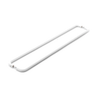 Stream 700mm Entrance Pull 316 Grade SS - Matt White - Back-to-Back in Matt White