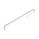 Stream 700mm Entrance Pull 316 Grade SS - Matt White - Face Fix in Matt White