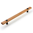 Castella Lenah Hydrowood Tasmanian Oak entrance pull handle with visible face cap and rear fix design.