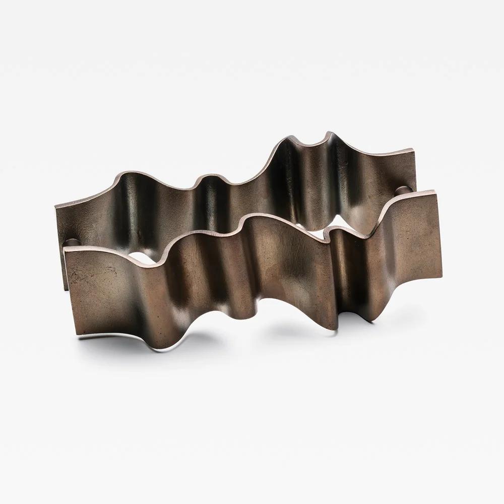 Lucia Entry Pull Oil Rubbed Bronze 295mm (11.61") Set in Oil Rubbed Bronze