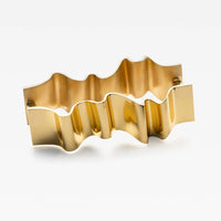 Lucia Entry Pull Polished Brass 295mm (11.61") Set in Polished Brass
