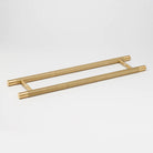 Kintore Entry Pull in Natural Brass