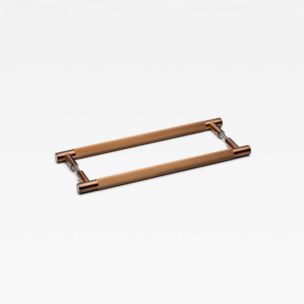 Linear Entry Pull Bronze in Bronze
