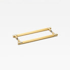 Linear Entry Pull Brass in Brass