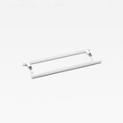 Linear Entry Pull White in White