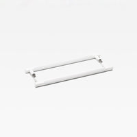 Linear Entry Pull White in White