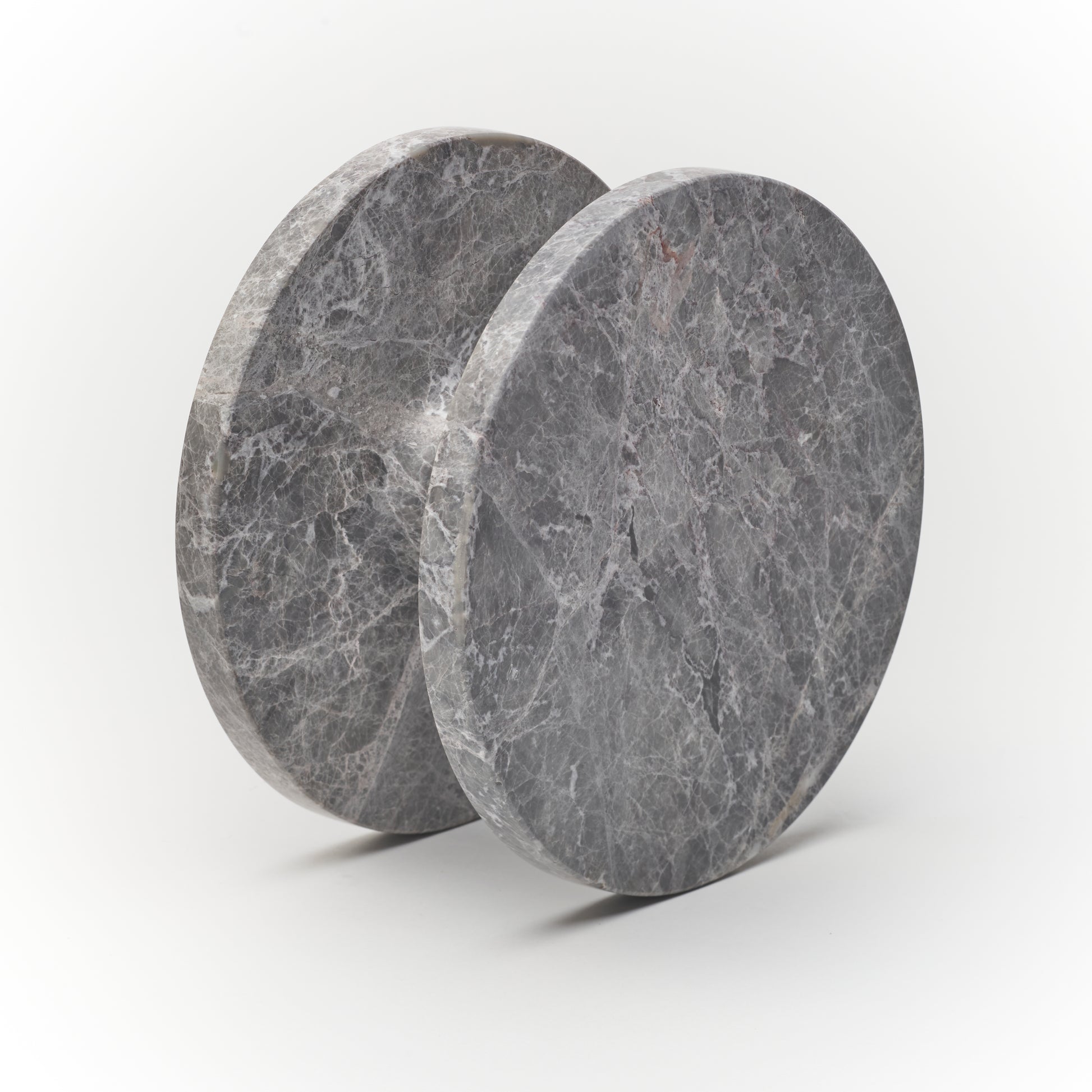 Lo & Co Ora Entry Pull Tundra Grey Marble in Grey Tundar Marble