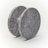 Lo & Co Ora Entry Pull Tundra Grey Marble in Grey Tundar Marble