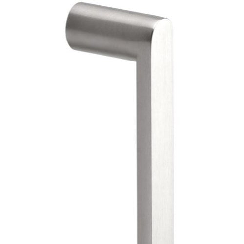 8005  Single Entrance Handle, Disk Fimm x  for Glass,  925mm x 25mm x 10mm, CTC 900mm - 316SS - AS1428 Compliant in Polished Stainless