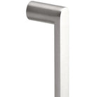 8005 Pair of  Entrance Handles, Back-to-Back, 325mm x 25mm x 10mm, CTC 300mm - 316SS - AS1428 Compliant in Black Teflon