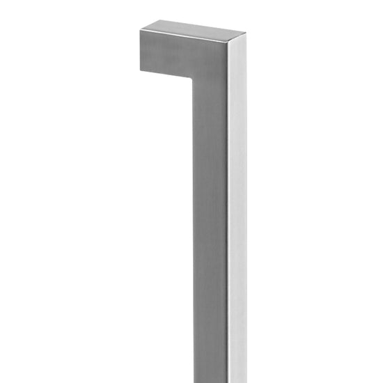 8030 Single Entrance Handle, Rear Disk Fix, 832mm x 32mm, CTC 800mm in Satin Stainless