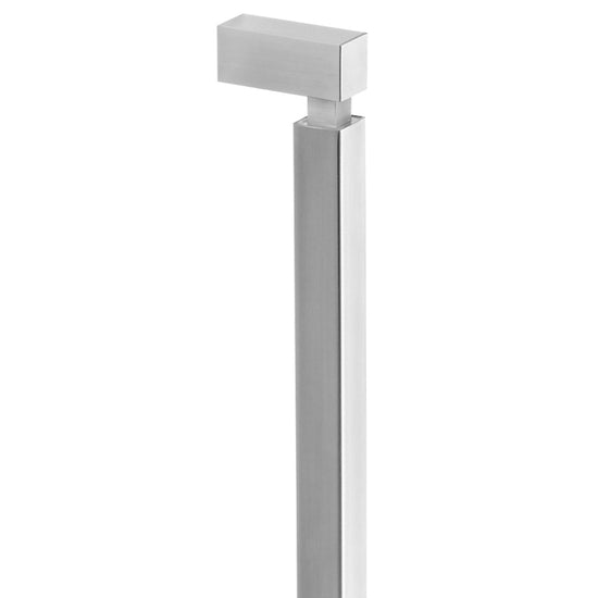 8170 Single Entrance Handle, Rear Disk Fix, 832mm x 32mm, CTC 800mm in Satin Stainless