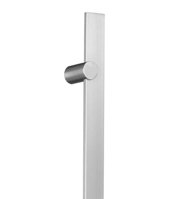 8420 Single Entrance Handle, Rear Disk Fix, 960mm x 40mm x 10mm, CTC 800mm in Satin Stainless