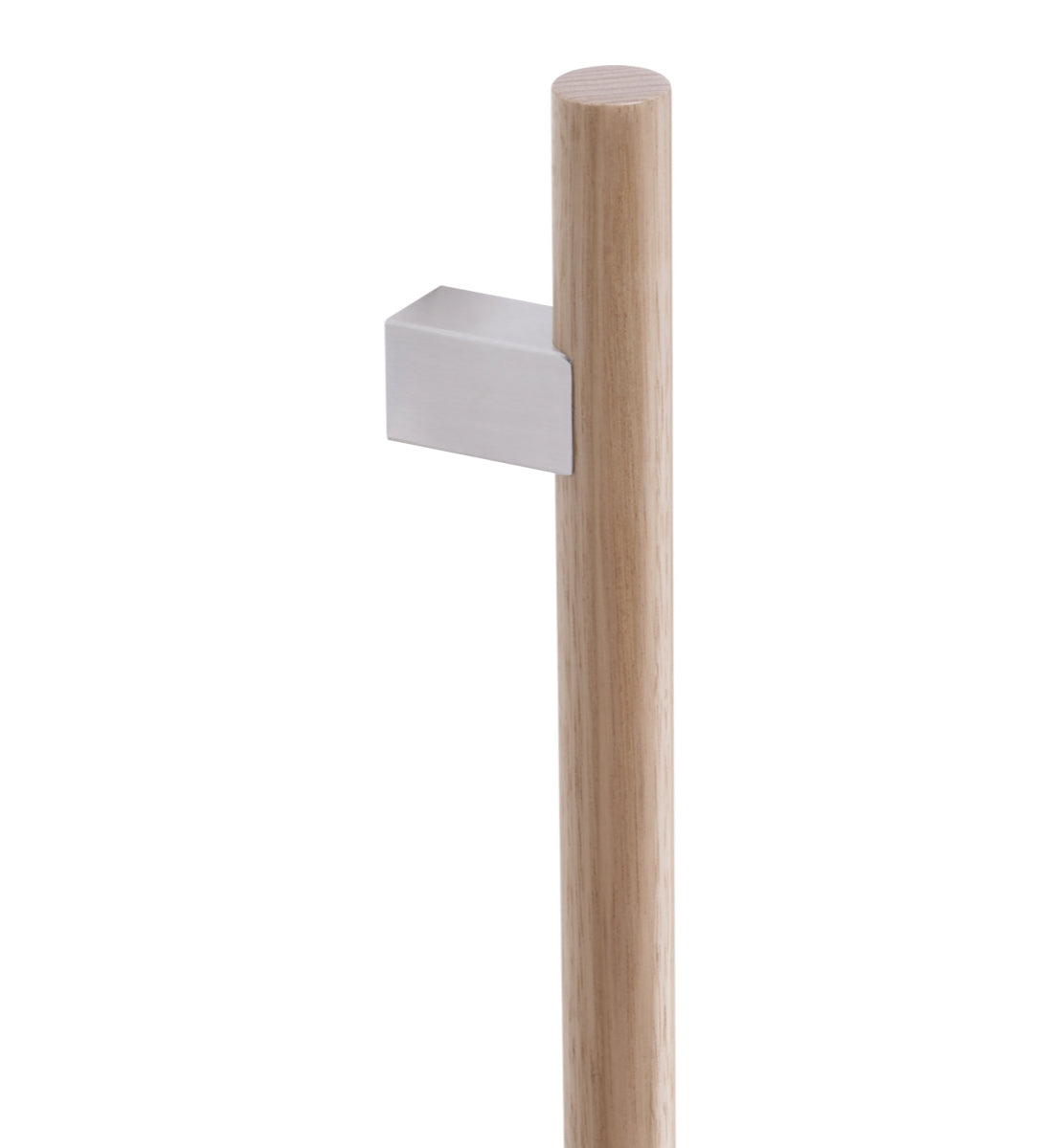 8490 Single Entrance Handle, Rear Disk Fix, 1200mm x 32mm, CTC 1040mm in Satin Stainless