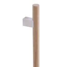 8490 Single Entrance Handle, Rear Disk Fix, 1200mm x 32mm, CTC 1040mm in Satin Stainless