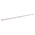 Momo Brooklyn 1056mm entry pull handle in brushed dark bronze finish, showcasing sleek modern door hardware design