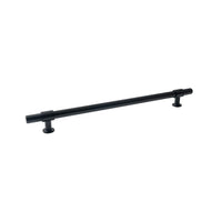 Momo BELGRAVIA 600mm plain entry pull handle in matte finish, designed for doors with a sleek, modern look.