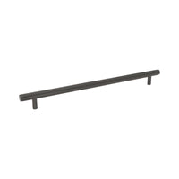 MOMO HANDLES BELLEVUE LINED ENTRY PULL HANDLE GUNMETAL in Gun Metal