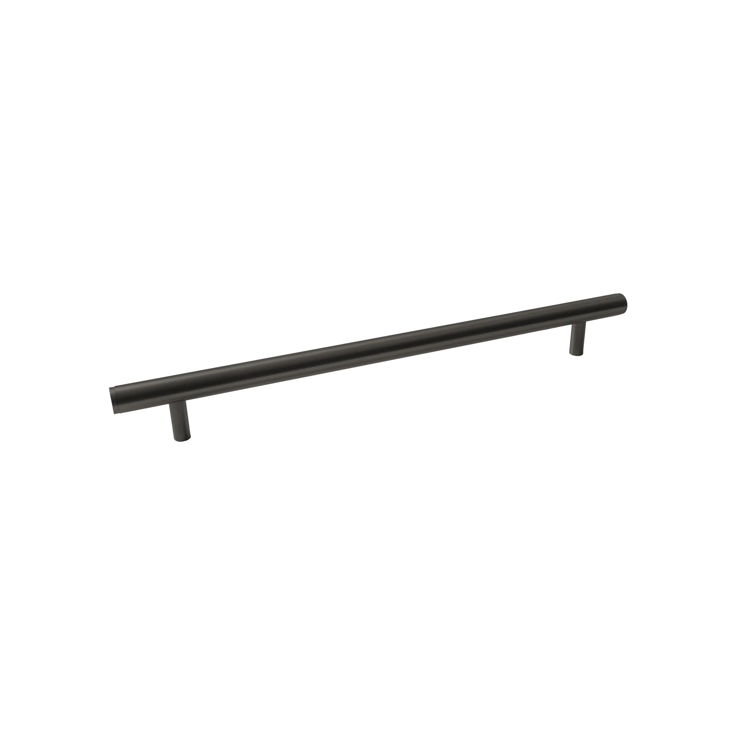 MOMO HANDLES BELLEVUE PLAIN ENTRY PULL HANDLE GUNMETAL in Gun Metal