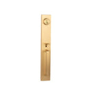 Montpellier Dummy w/Straight Lever SB BP in Satin Brass