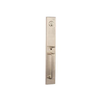 Montpellier Dummy w/Straight Lever SN BP in Satin Nickel