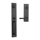 Montpellier I/C Entry Suite Straight Lever MB BP in Matt Black
