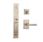 Montpellier Entry S/C w/Straight Lever SN BP in Satin Nickel