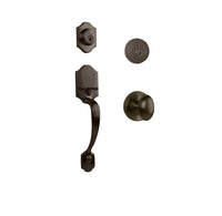 Charente Entry D/C w/Uovo Knob VB BP in Venetian Bronze