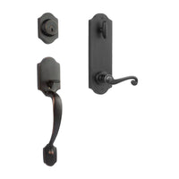 Charente Entry I/C w/Spira Lever MB BP in Matt Black