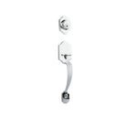 Charente Entry I/C w/Spira Lever PC BP in Polished Chrome