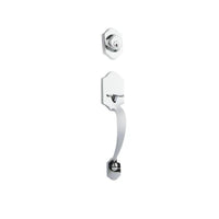 Charente Entry I/C w/Spira Lever PC BP in Polished Chrome