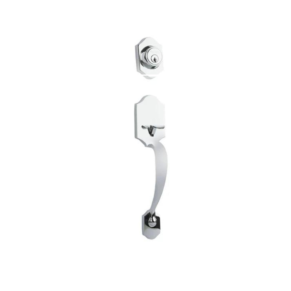 Charente Entry S/C w/Flutto Lever PC BP in Polished Chrome