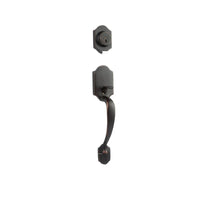Charente Entry D/C w/Flutto Lever VB BP in Venetian Bronze