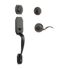 Garrone Entry I/C w/Flutto Lever VB BP in Venetian Bronze