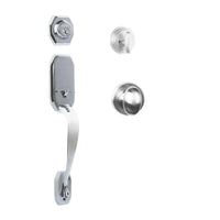 Garrone Entry S/C w/Uovo Knob PC BP in Polished Chrome