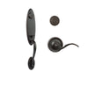 Loire Entry D/C w/Flutto Lever VB BP in Venetian Bronze
