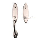 Loire Entry I/C w/Flutto Lever SN BP in Satin Nickel