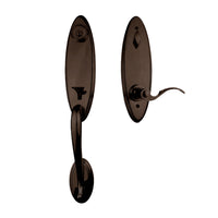 Loire Entry I/C w/Flutto Lever VB BP in Venetian Bronze