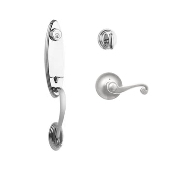 Loire Entry S/C w/Spira Lever PC BP in Polished Chrome