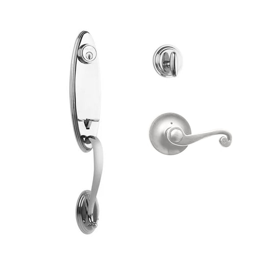 Loire Entry S/C w/Spira Lever PC BP in Polished Chrome