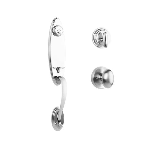 Loire Entry S/C w/Uovo Knob PC BP in Polished Chrome