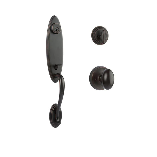 Loire Entry S/C w/Uovo Knob VB BP in Venetian Bronze