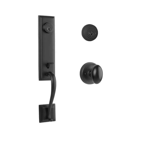 Seine Entry D/C w/Uovo Knob MB BP in Matt Black