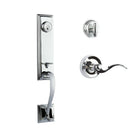 Seine Entry S/C w/Flutto Lever PC BP in Polished Chrome