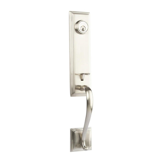 Seine Entry S/C w/Spira Lever SN BP in Satin Nickel